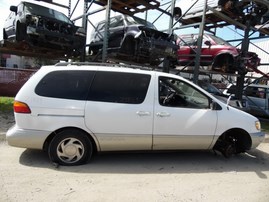 1998 TOYOTA SIENNA XLE WHITE 3.0L AT Z18119